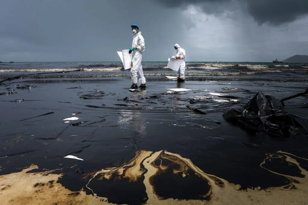Oil spill